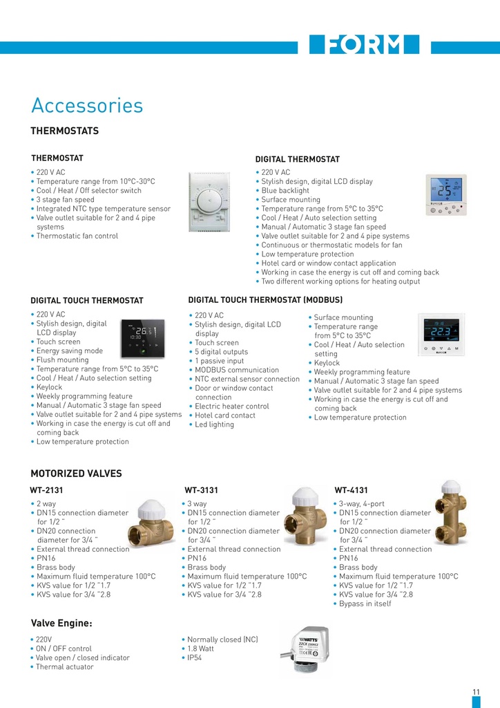 Klimakonwektor FORM-950R