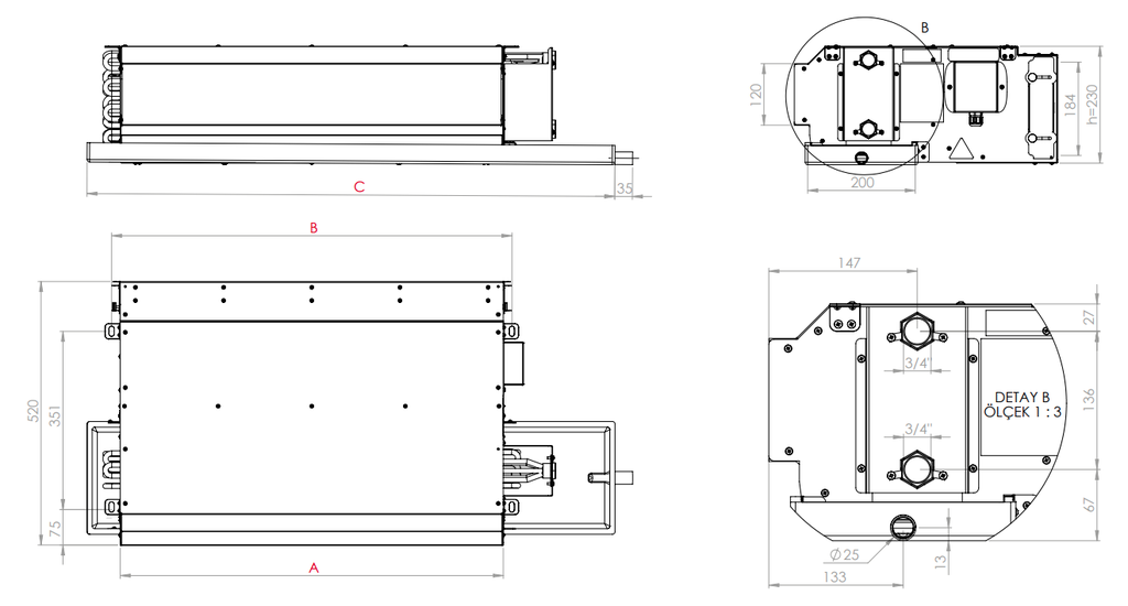 Klimakonwektor FORM-011