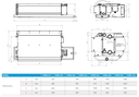 Klimakonwektor FORM-042
