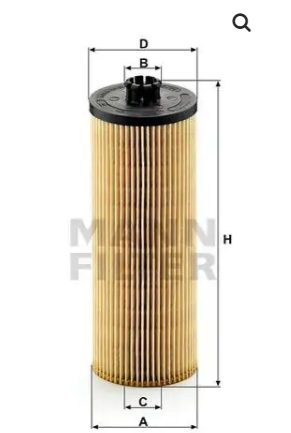 [HU947/2X] Mann oil filter